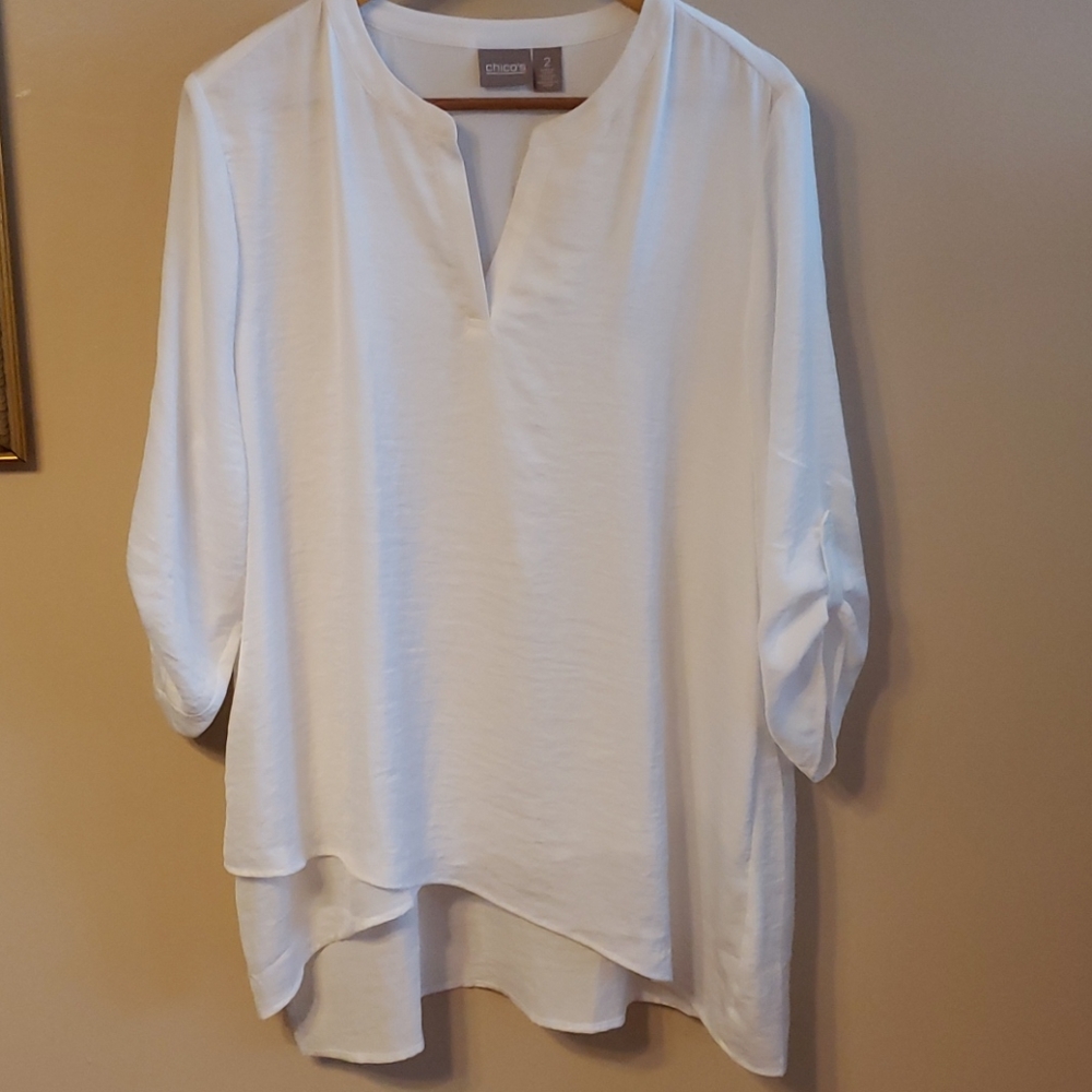 NWT Chico's Flowy Asymmetrical Top